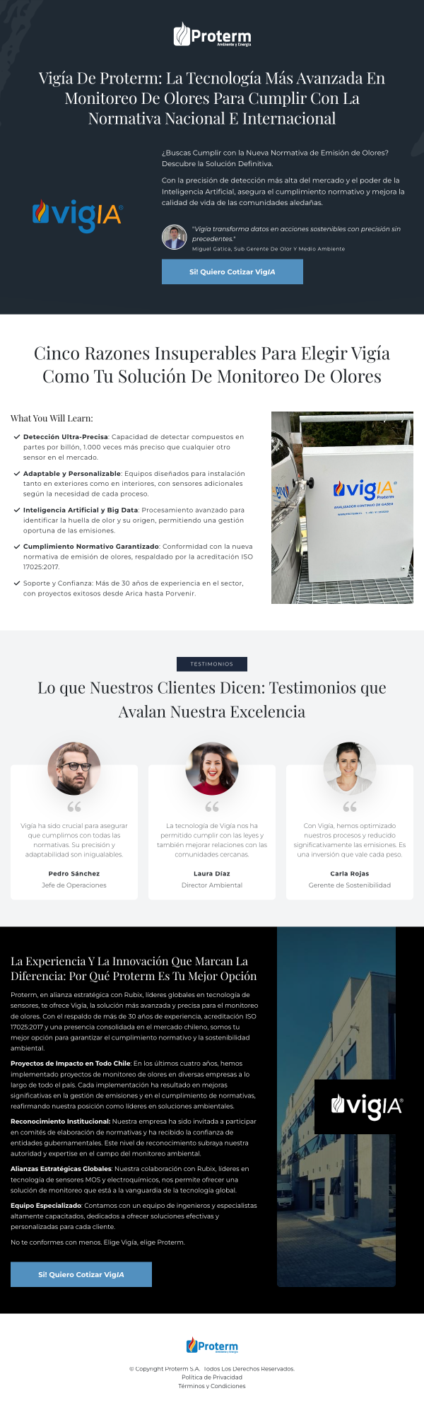 Proterm Medicion de Olor – Proterm S.A.